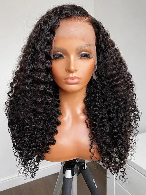 24hrs shipping Chinalacewig 360 HD Lace Front Wig Deep Curly Wig NCF161