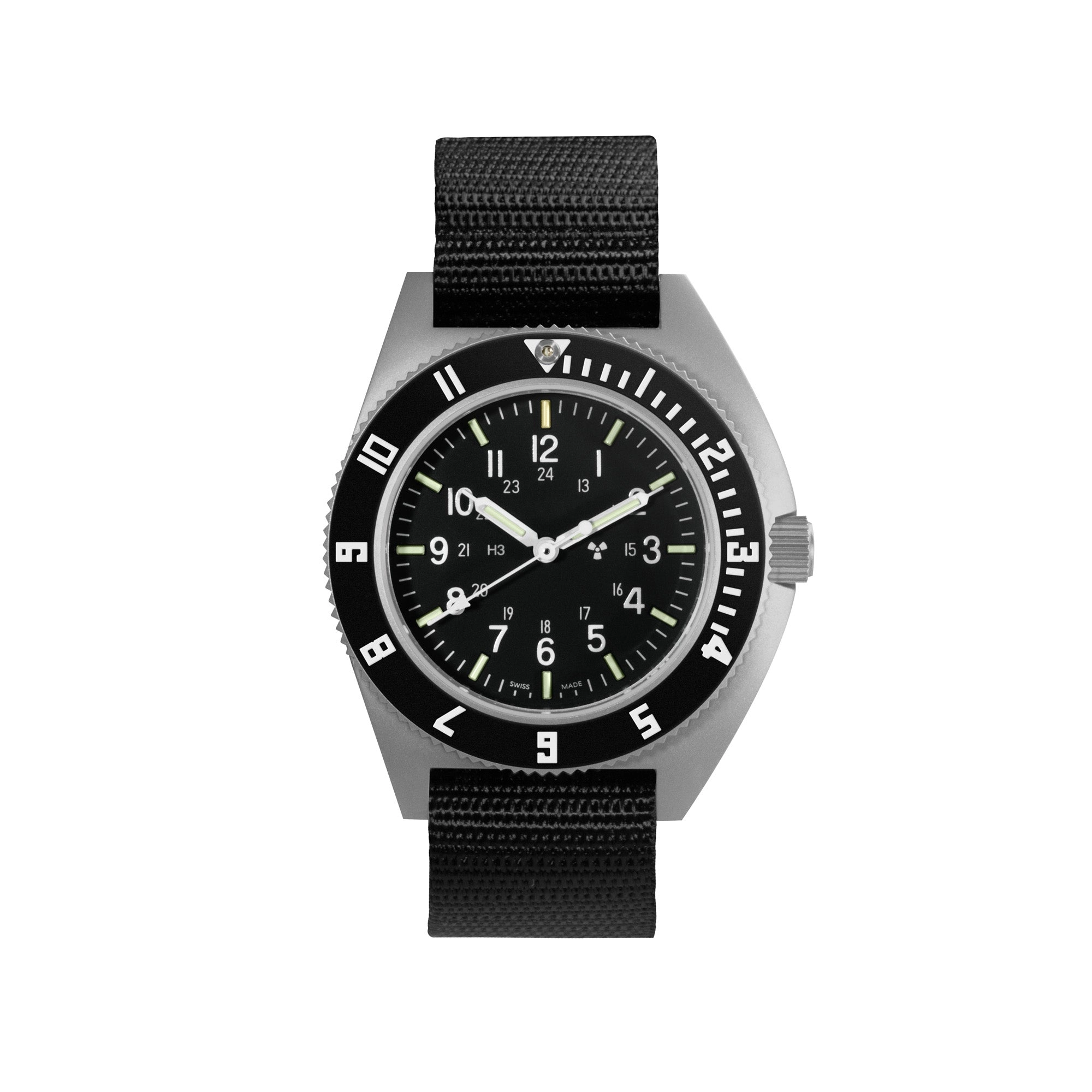 41mm Steel Navigator (SSNAV) on Ballistic Nylon