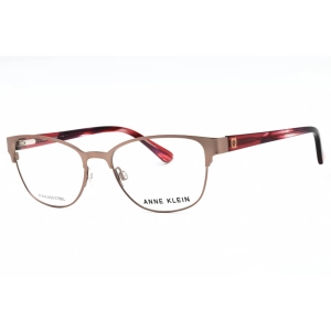 Anne Klein Women's Eyeglasses - Rose Gold Metal Full Rim Oval Shape Frame | AK5087 780
