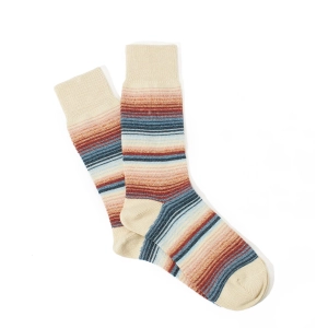 Anonymous Ism Sarape Stripes Crew Oatmeal