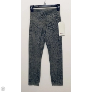 Athletic Leggings By Lululemon In Grey, Size: 4