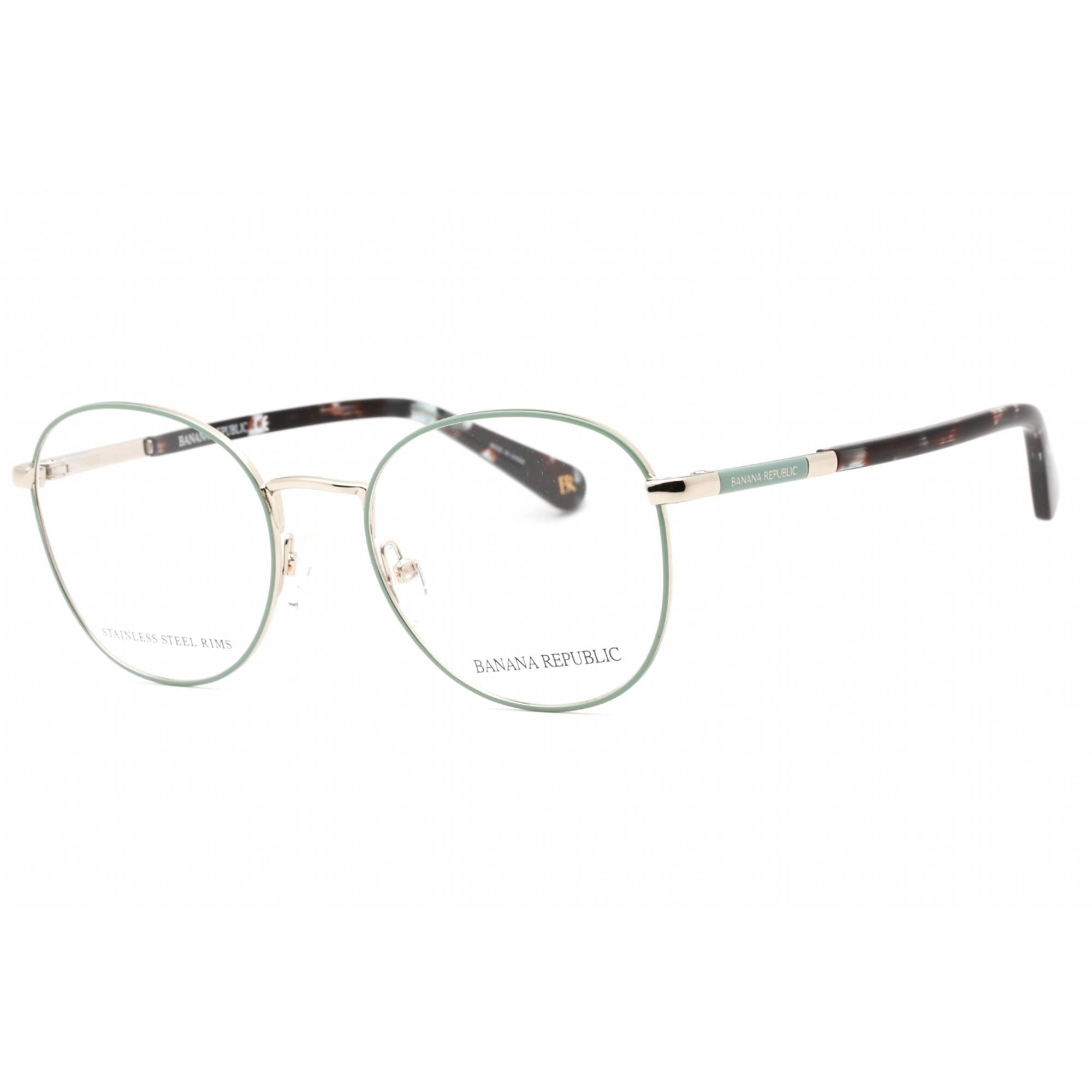 Banana Republic Women's Eyeglasses - Sage Oval Full Rim Metal Frame | ZINA 06CR 00