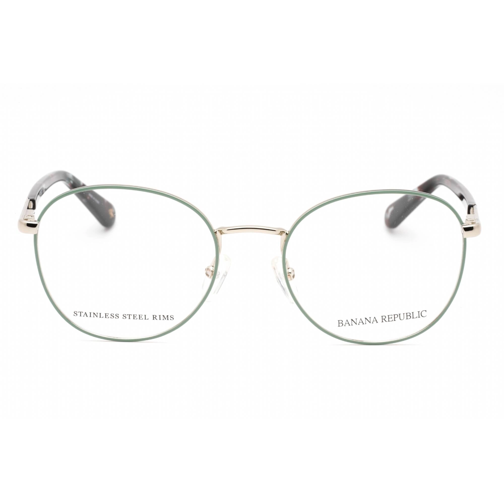 Banana Republic Women's Eyeglasses - Sage Oval Full Rim Metal Frame | ZINA 06CR 00