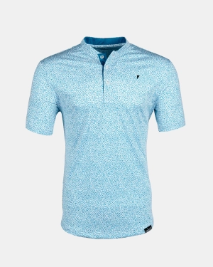 Blue Pebble Blade Polo