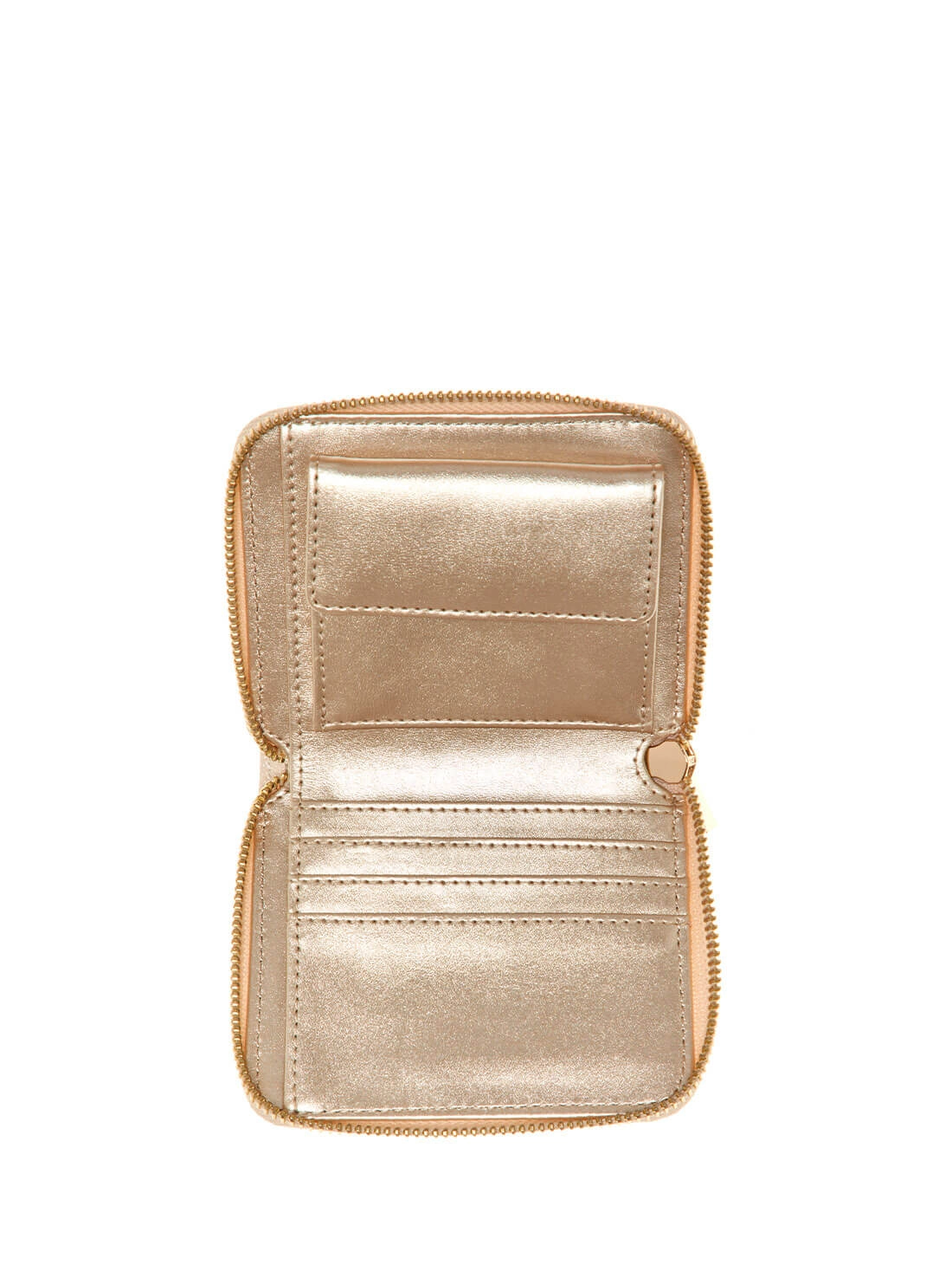 Brown Logo Laurel Small Wallet