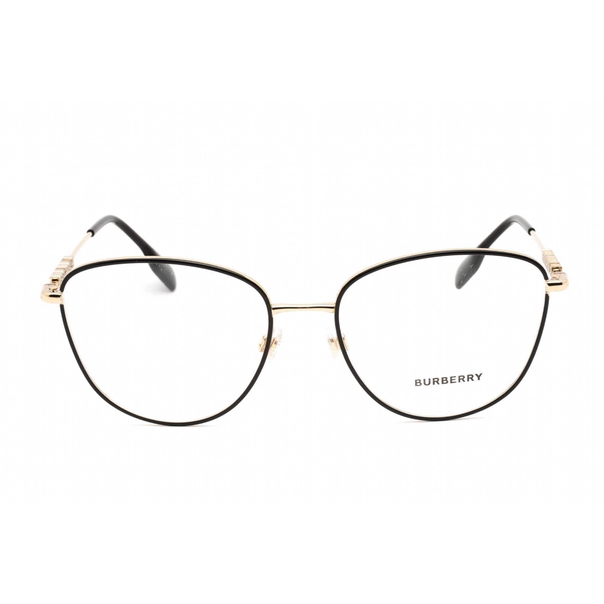 Burberry Women's Eyeglasses - Full Rim Cat Eye Shape Black Metal Frame | 0BE1376 1109