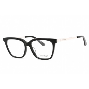 Calvin Klein Women's Eyeglasses - Full Rim Black Plastic Rectangular | CK22509 001