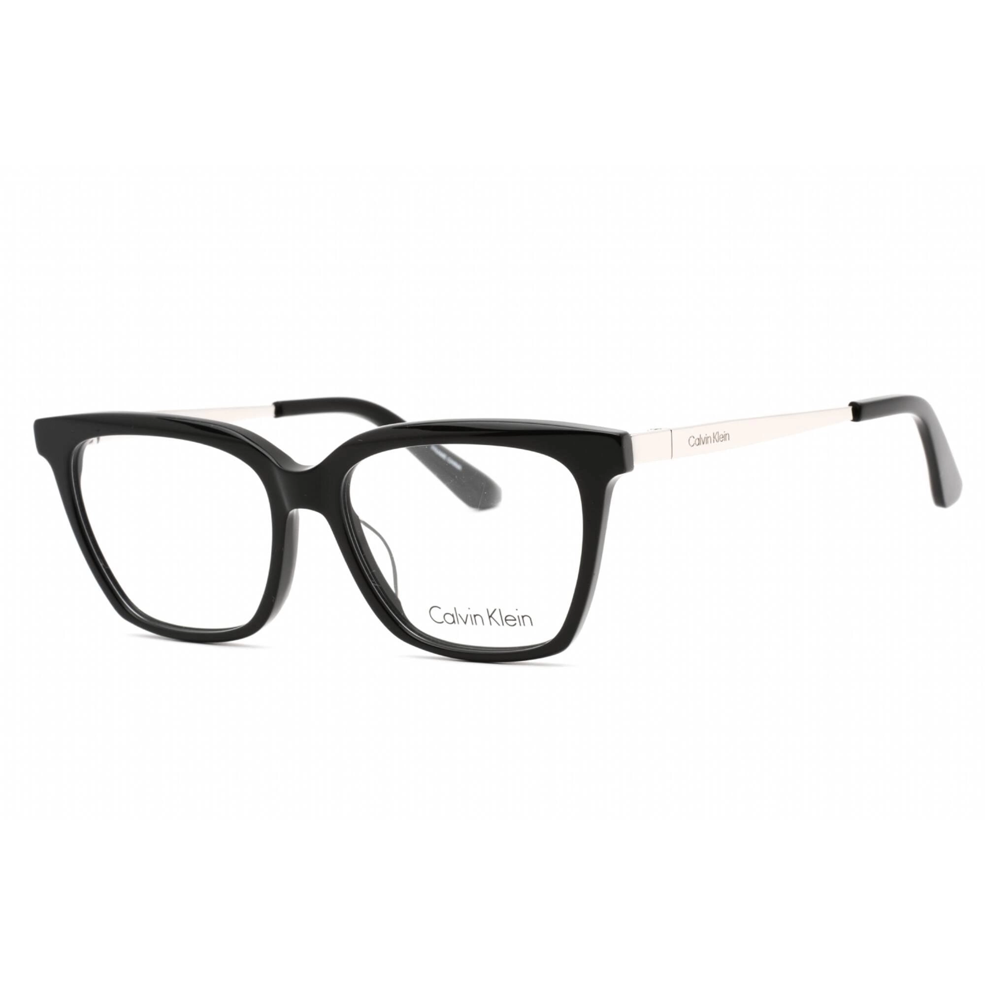 Calvin Klein Women's Eyeglasses - Full Rim Black Plastic Rectangular | CK22509 001