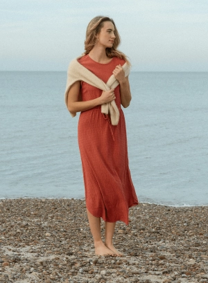 Cap Sleeve Midi Dress - Jasper Rose