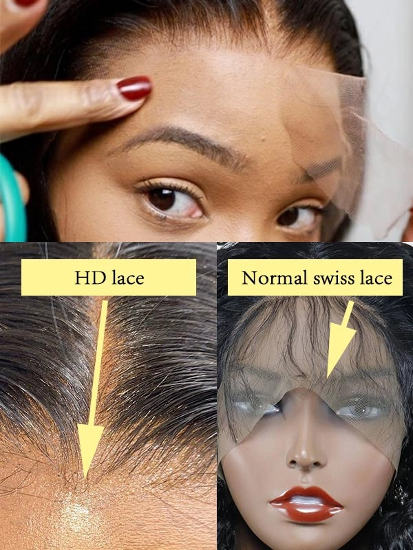 Chinalacewig Undetectable HD Lace Loose Wave Lace Front Wig With Pre-plucked Hairline NCF095
