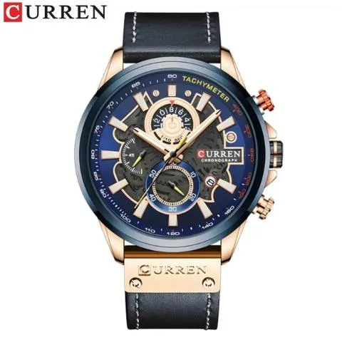 Curren Men's New Creative Chronograph Watch (Dial 4.8cm) - CUR196