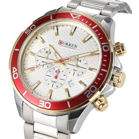 Curren Stainless Steel High Quality Watch (Dial 3.8cm) - CUR 141