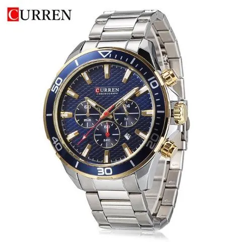 Curren Stainless Steel High Quality Watch (Dial 3.8cm) - CUR 141
