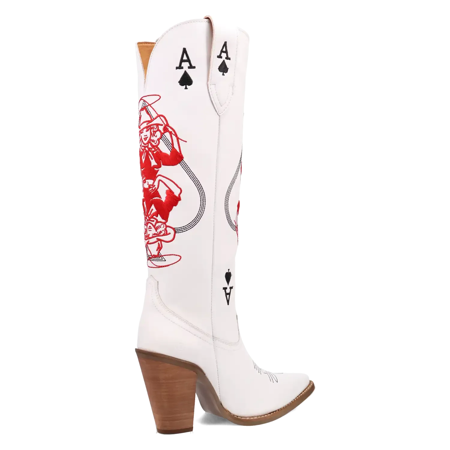 Dingo Ace of Spades - Women's Leather Cowgirl Boots