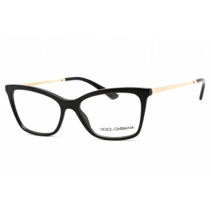 Dolce & Gabbana Women's Eyeglasses - Cat Eye Shape Black Plastic Frame | 0DG3347 501