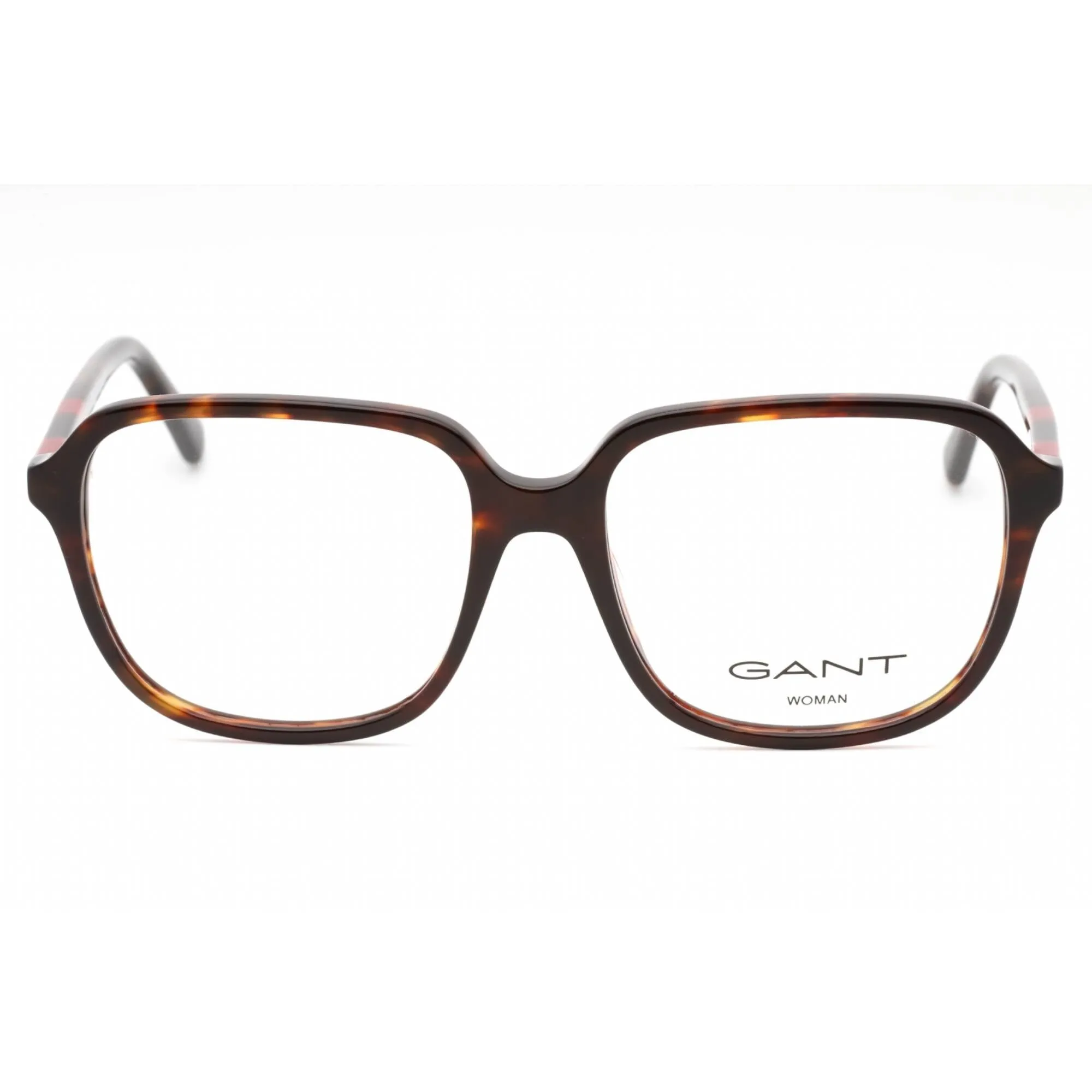 Gant Women's Eyeglasses - Dark Havana Plastic Square Shape Full Rim Frame | GA4155 052
