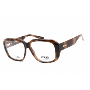 Guess Women's Eyeglasses - Full Rim Rectangular Blonde Havana Plastic | GU8240 053