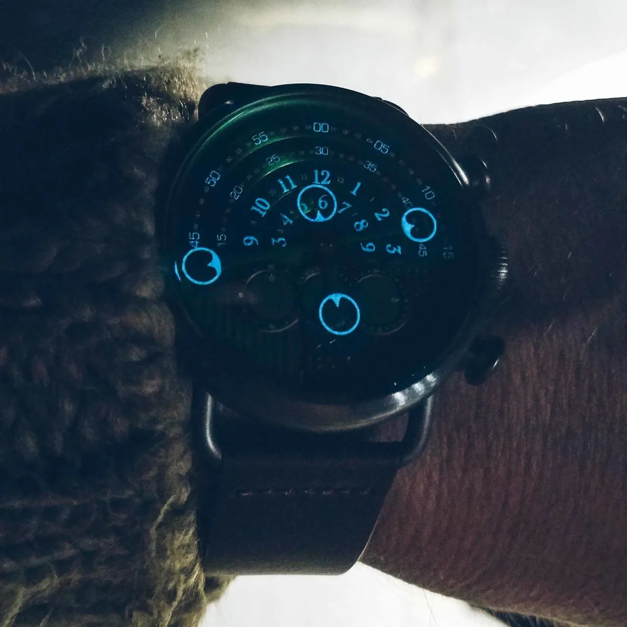 Halograph Chrono Sapphire Gunmetal Green