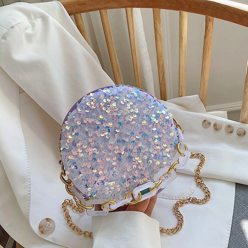 Handmade Bags Sequin Bag Small Bag Net Celebrity Sequined