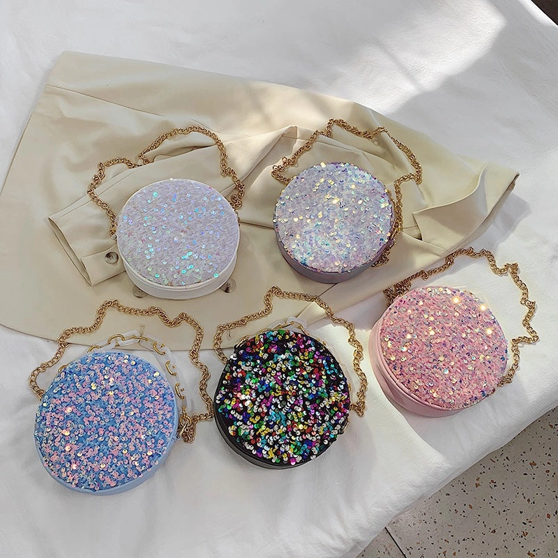 Handmade Bags Sequin Bag Small Bag Net Celebrity Sequined