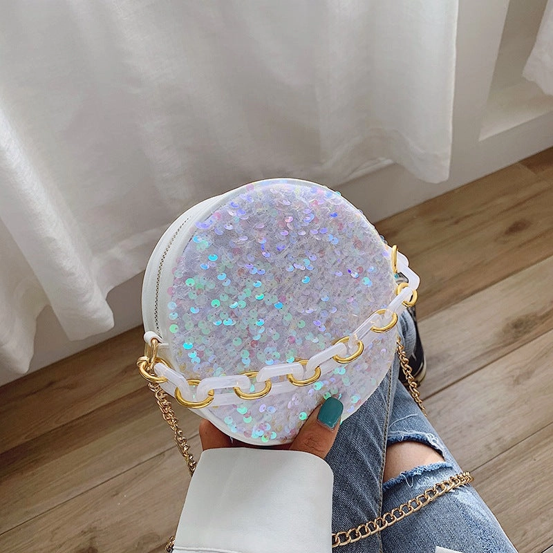 Handmade Bags Sequin Bag Small Bag Net Celebrity Sequined