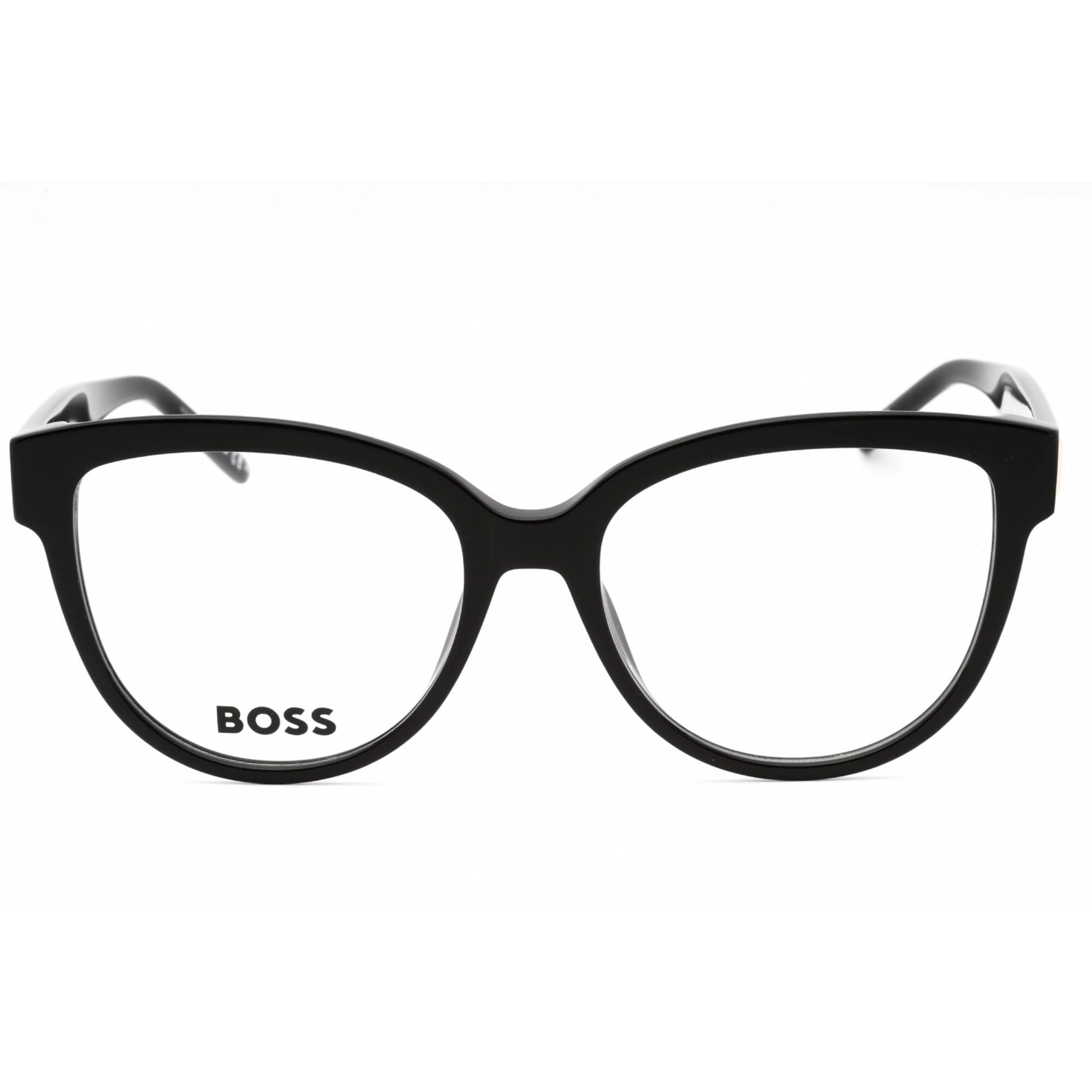 Hugo Boss Women's Eyeglasses - Black Plastic Cat Eye Full Rim | BOSS 1387 0807 00
