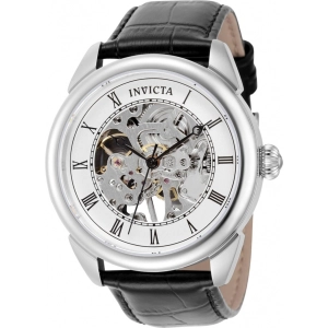 Invicta Men's Watch - Specialty Mechanical Semi-Skeleton Silver Dial Strap | 23533