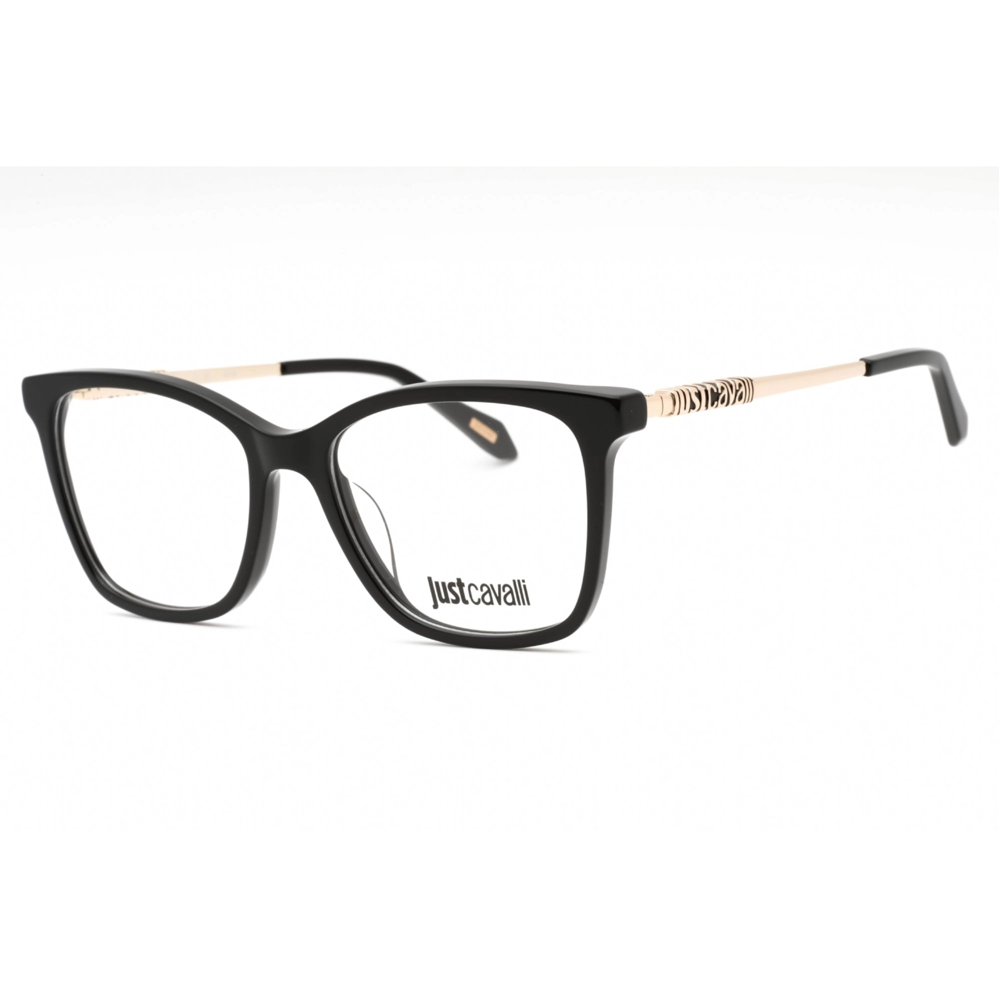 Just Cavalli Women's Eyeglasses - Black Plastic Cat Eye Full Rim Frame | VJC007 0700