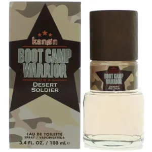 Kanon Men's Eau De Toilette Spray - Boot Camp Warrior Desert Soldier, 3.4 oz