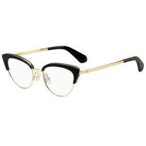 Kate Spade Women's Eyeglasses - Black Metal Full Rim Cat Eye Shape Frame | JAILYN 0807
