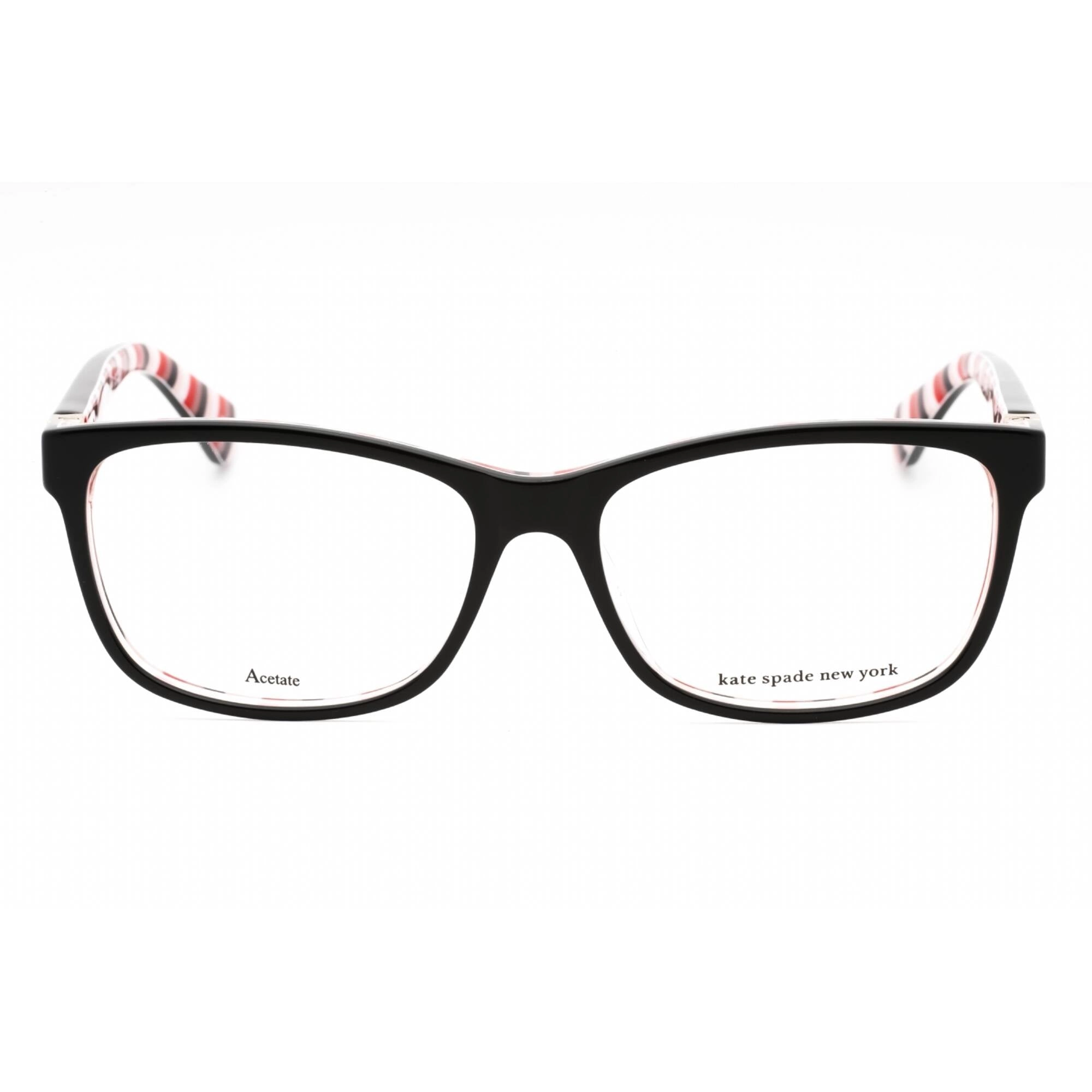 Kate Spade Women's Eyeglasses - Black Plastic Rectangular Frame | Calley 0807 00