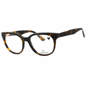 Lacoste Women's Eyeglasses - Havana Acetate Square Shape Full Rim Frame | L2901 230