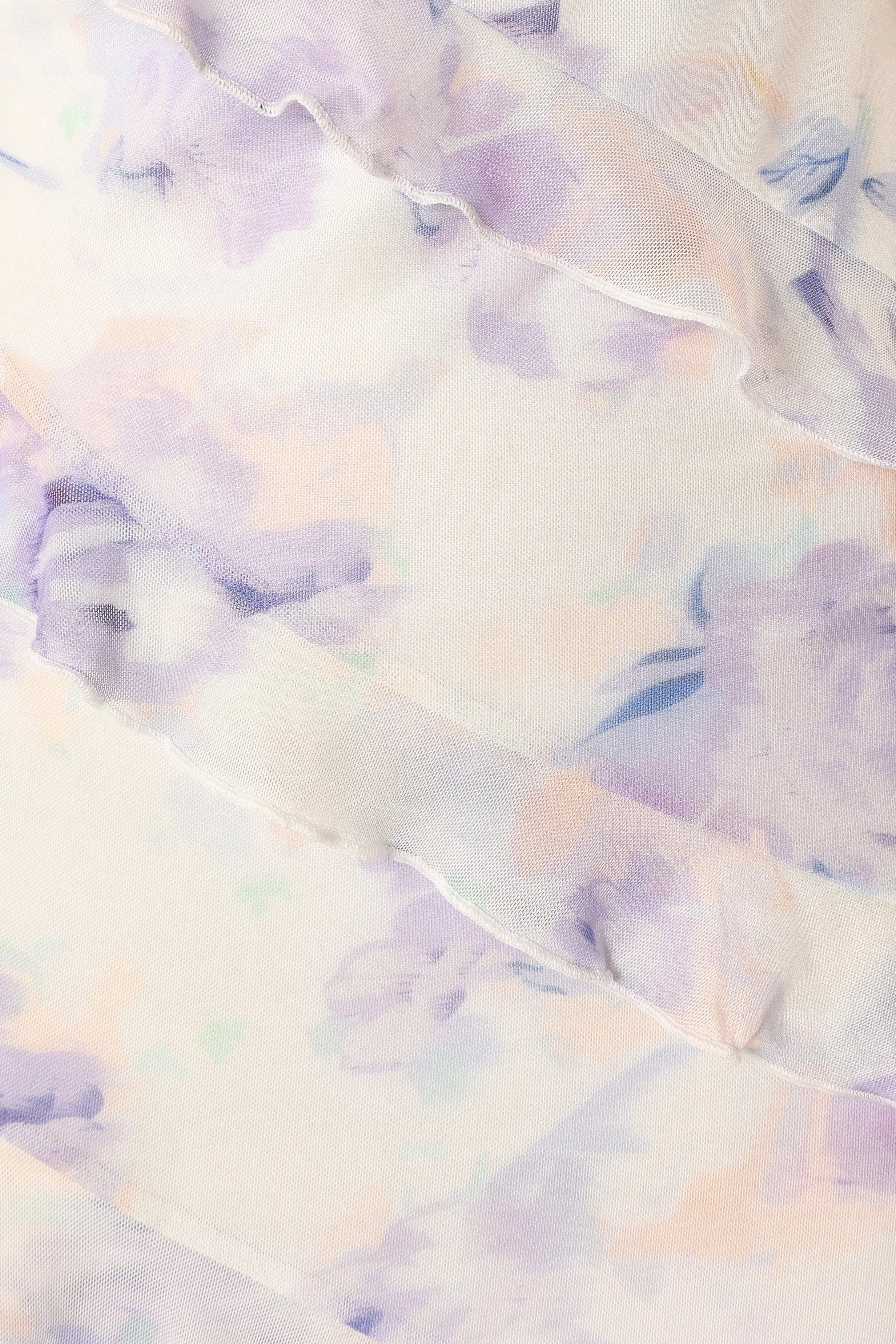Leanne Halterneck Maxi Dress - Purple Floral