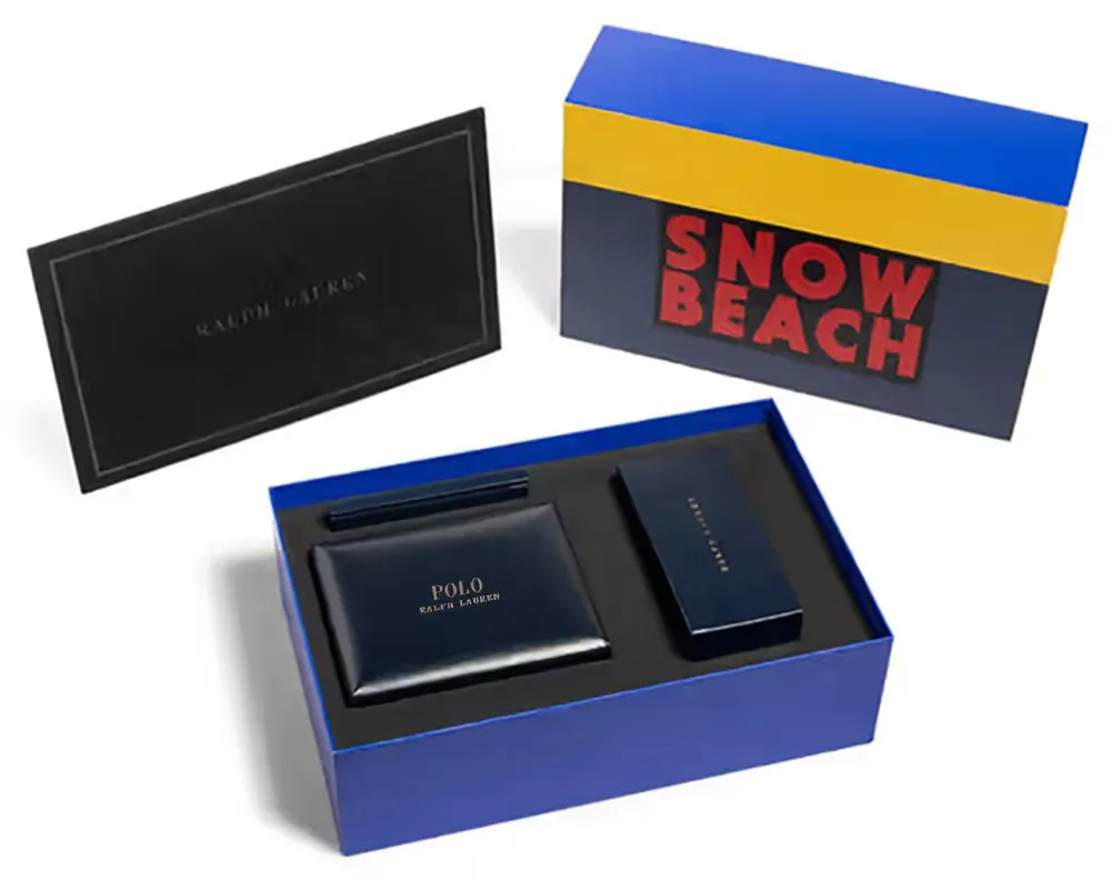 Limited Edition Polo Ralph Lauren x The Rake Snow Beach Bear Automatic Stainless Steel Blue Dial Leather NATO Strap Mens Watch