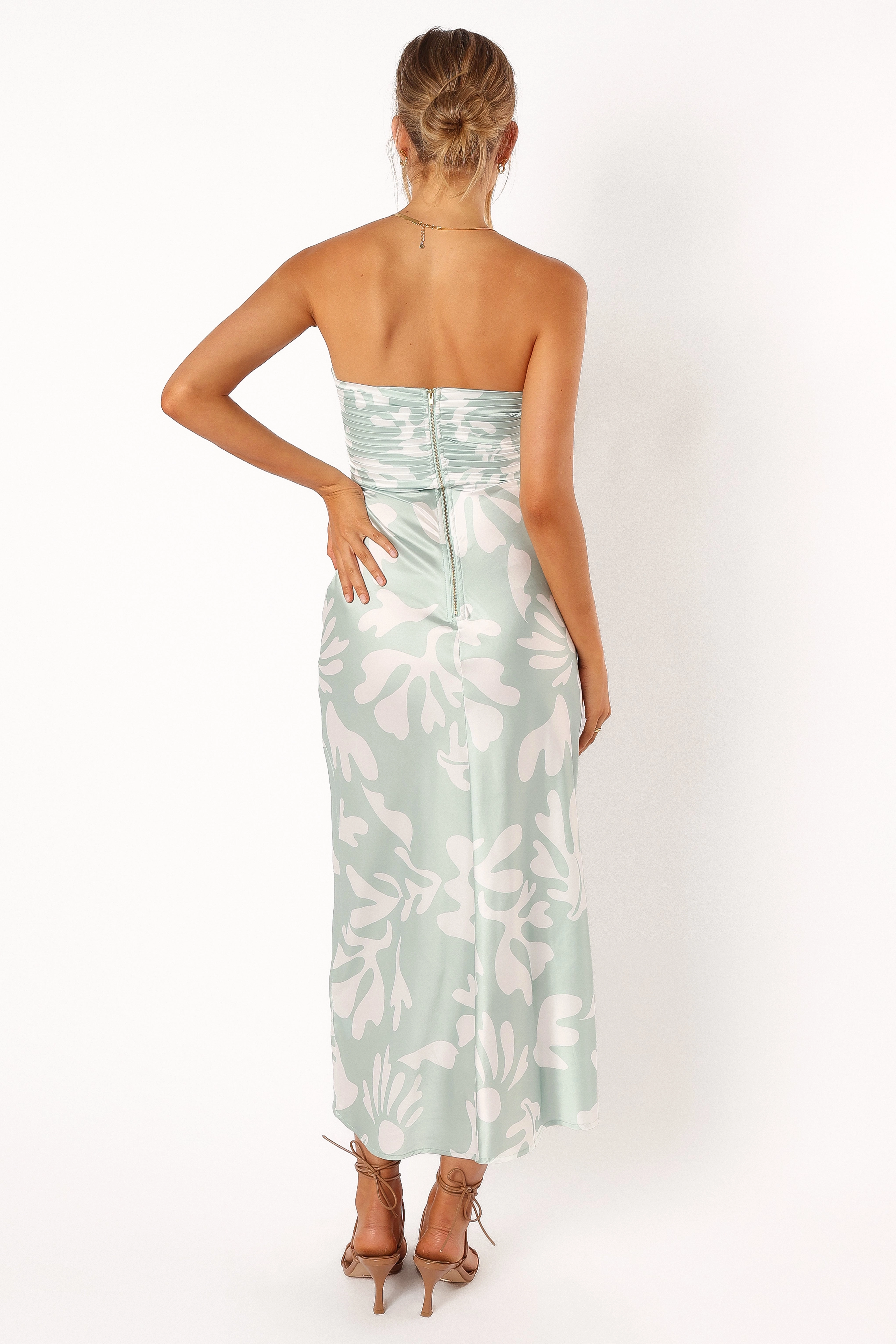 Melany Midi Dress - Sage