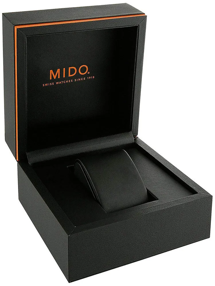 Mido Ocean Star Chronograph Stainless Steel Blue Dial Date Quartz Divers Mens Watch M023.417.11.041.00
