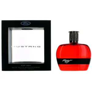 Mustang Men's EDT Spray - Red Tarragon, Lemon Zest and Grapefruit Top Notes, 3.4 oz