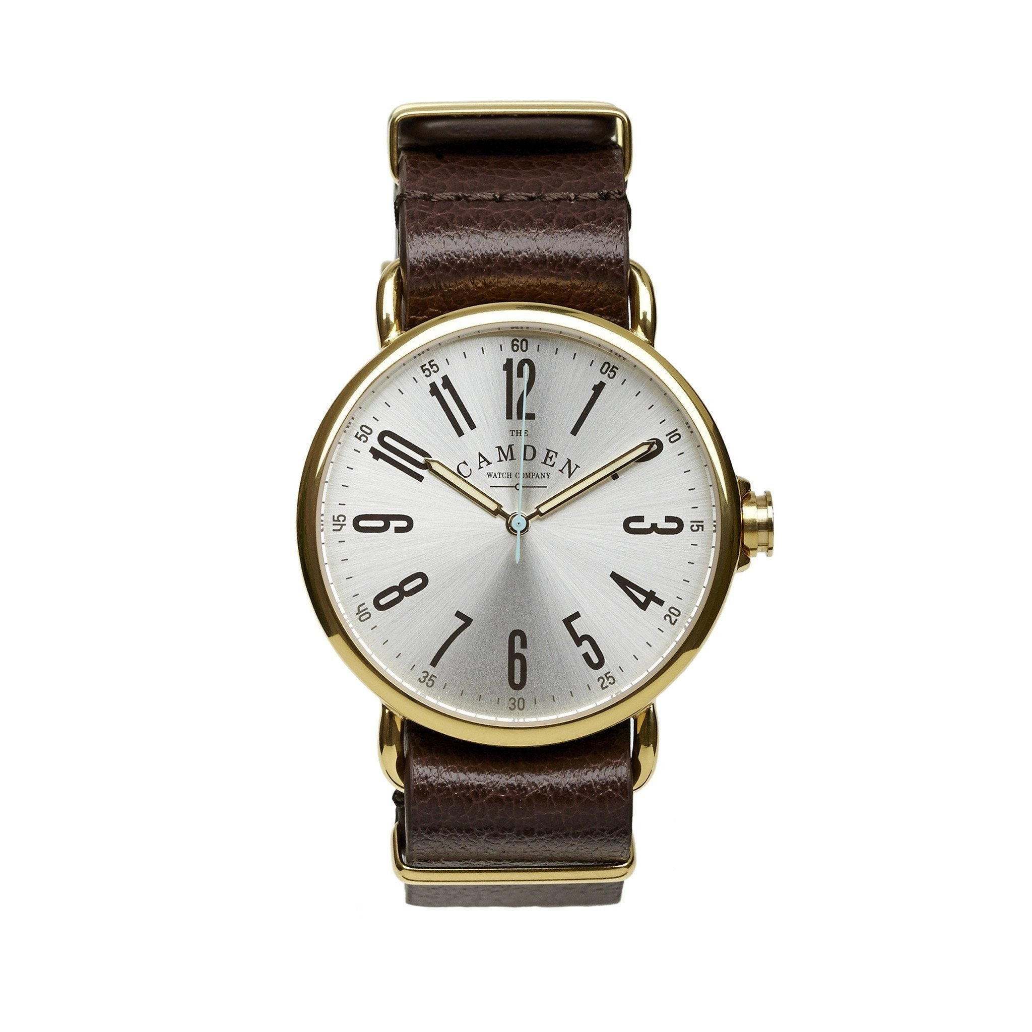 No.88 Gold and Brown Leather