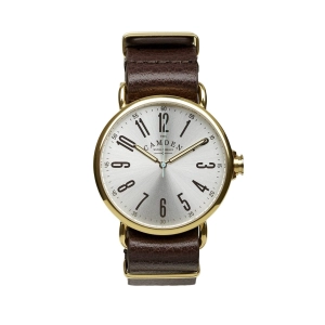 No.88 Gold and Brown Leather