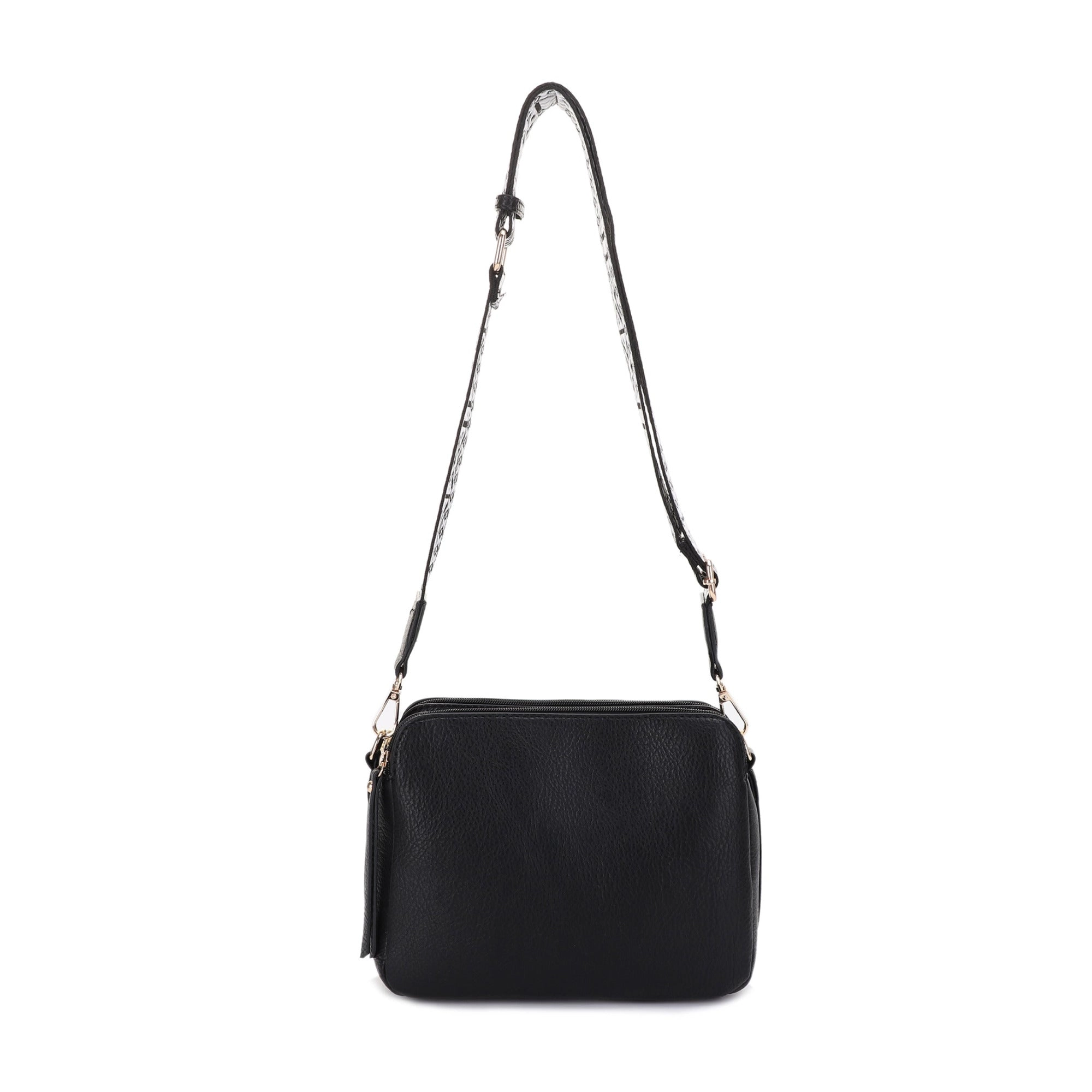 Rebecca Triple Compartment Lock and Key Concealed Carry Crossbody