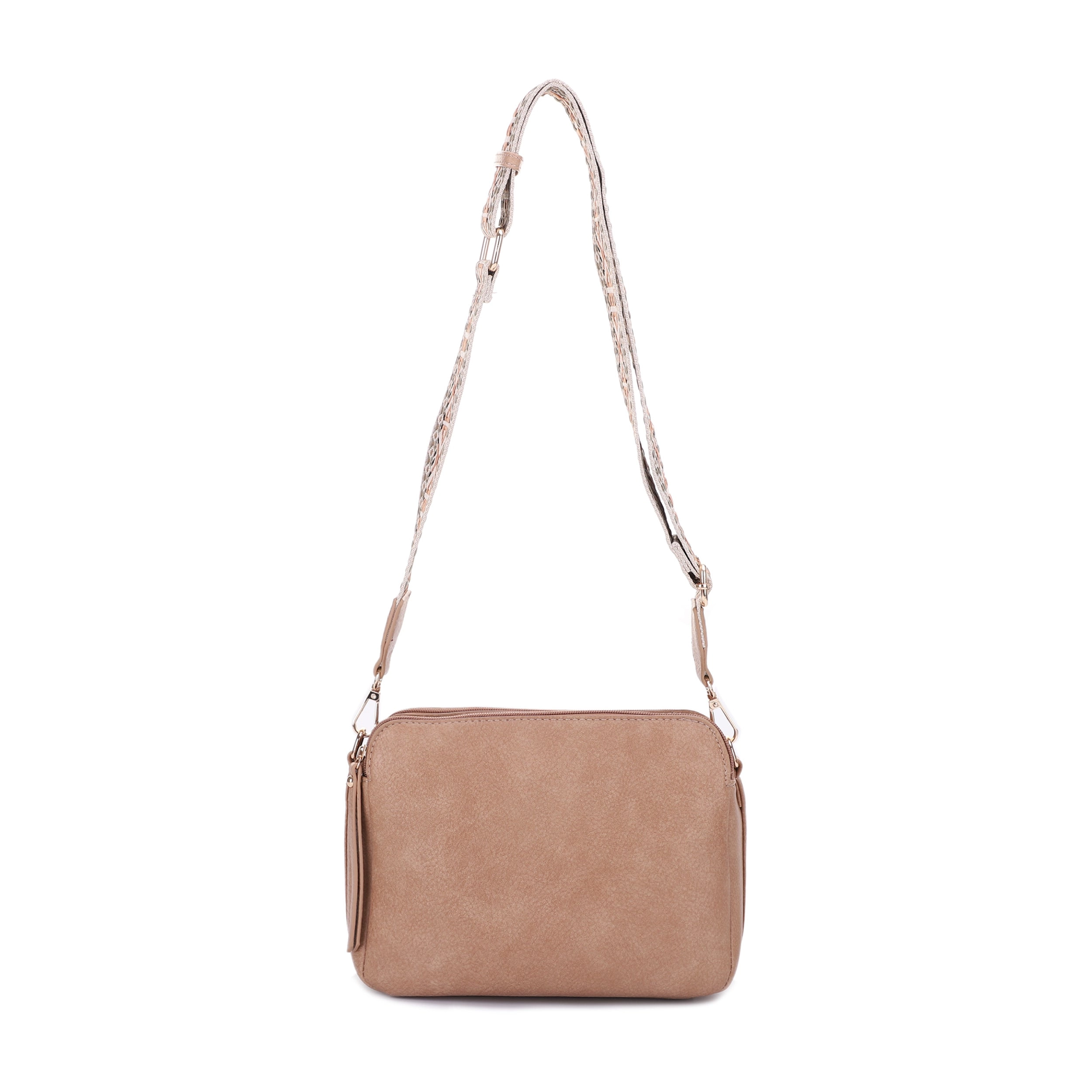 Rebecca Triple Compartment Lock and Key Concealed Carry Crossbody