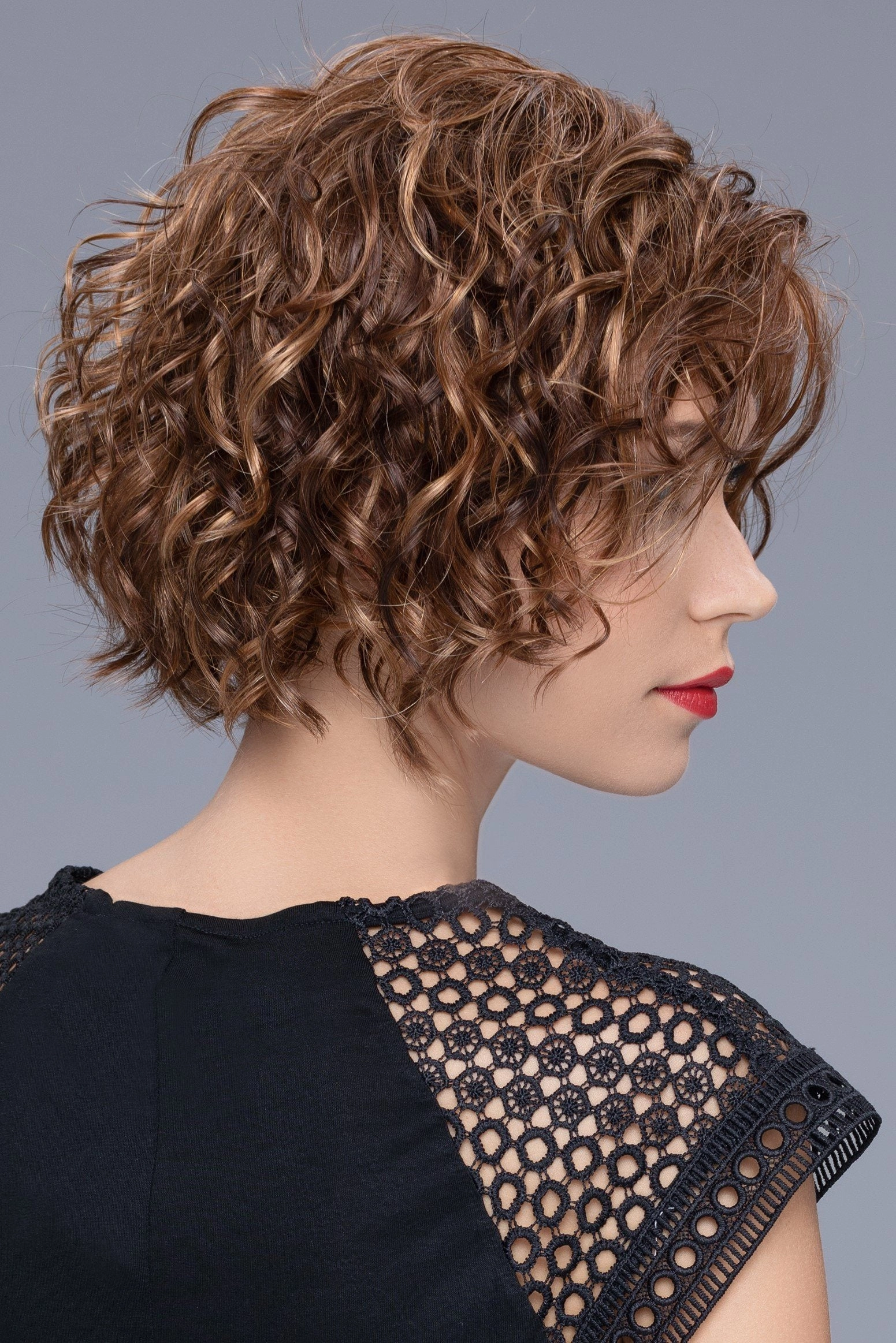 Sale - Ellen Wille Wigs - Turn - Color: Dark Chocolate Rooted (4.33)