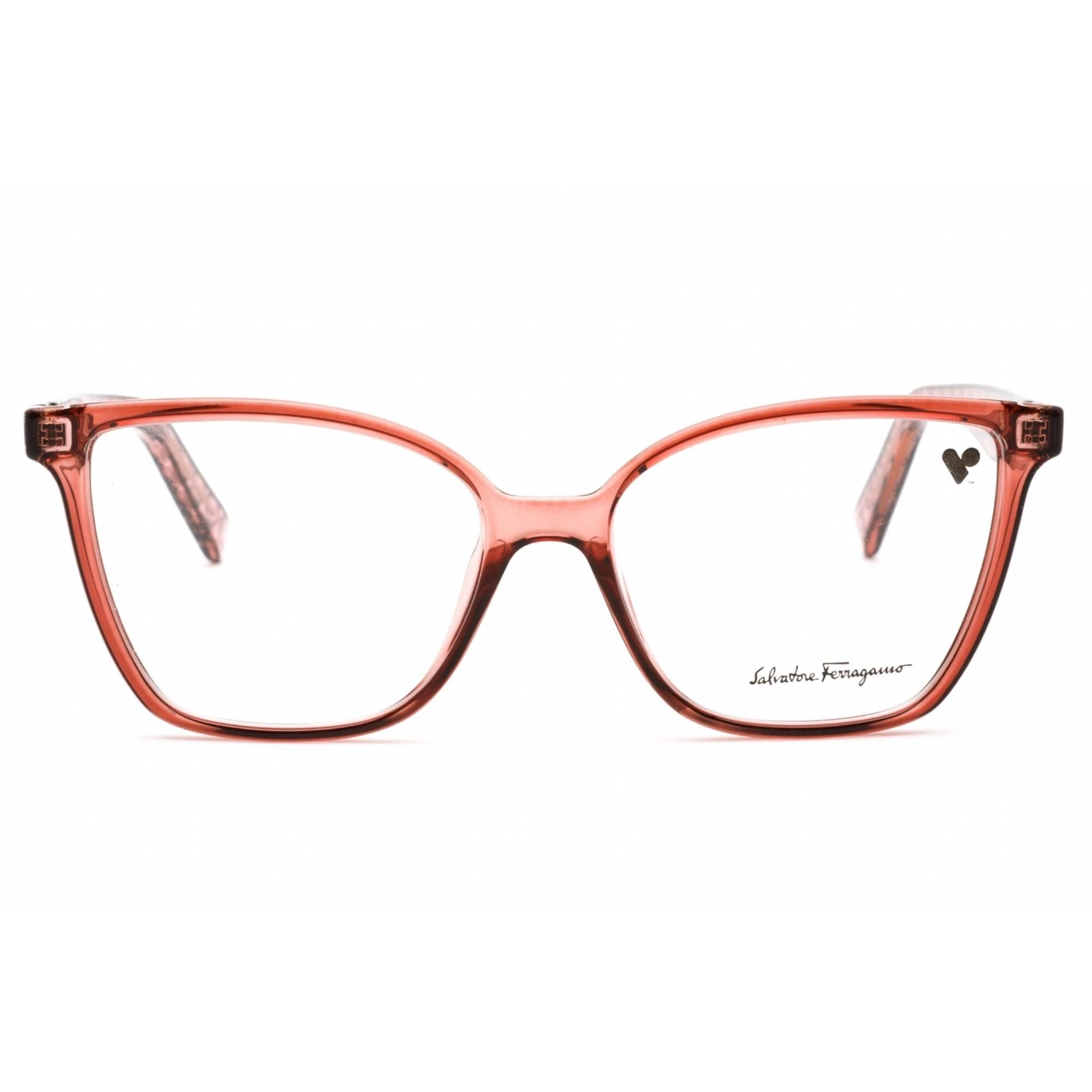 Salvatore Ferragamo Women's Eyeglasses - Full Rim Antique Rose Plastic | SF2868 643