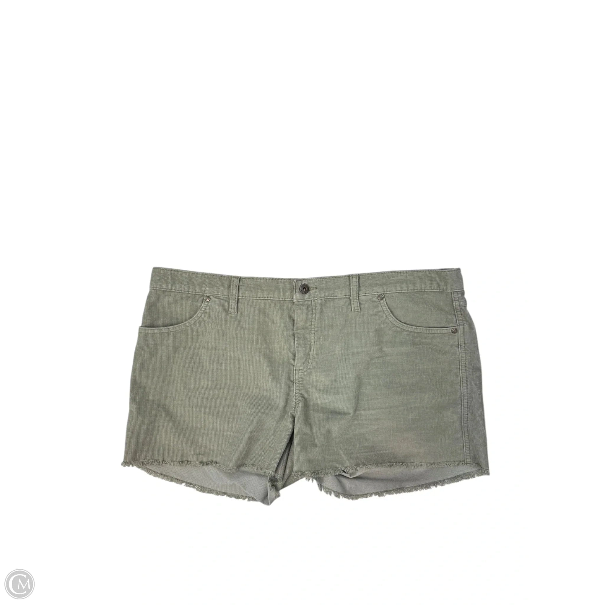 Shorts By Carve Designs In Green, Size: 16