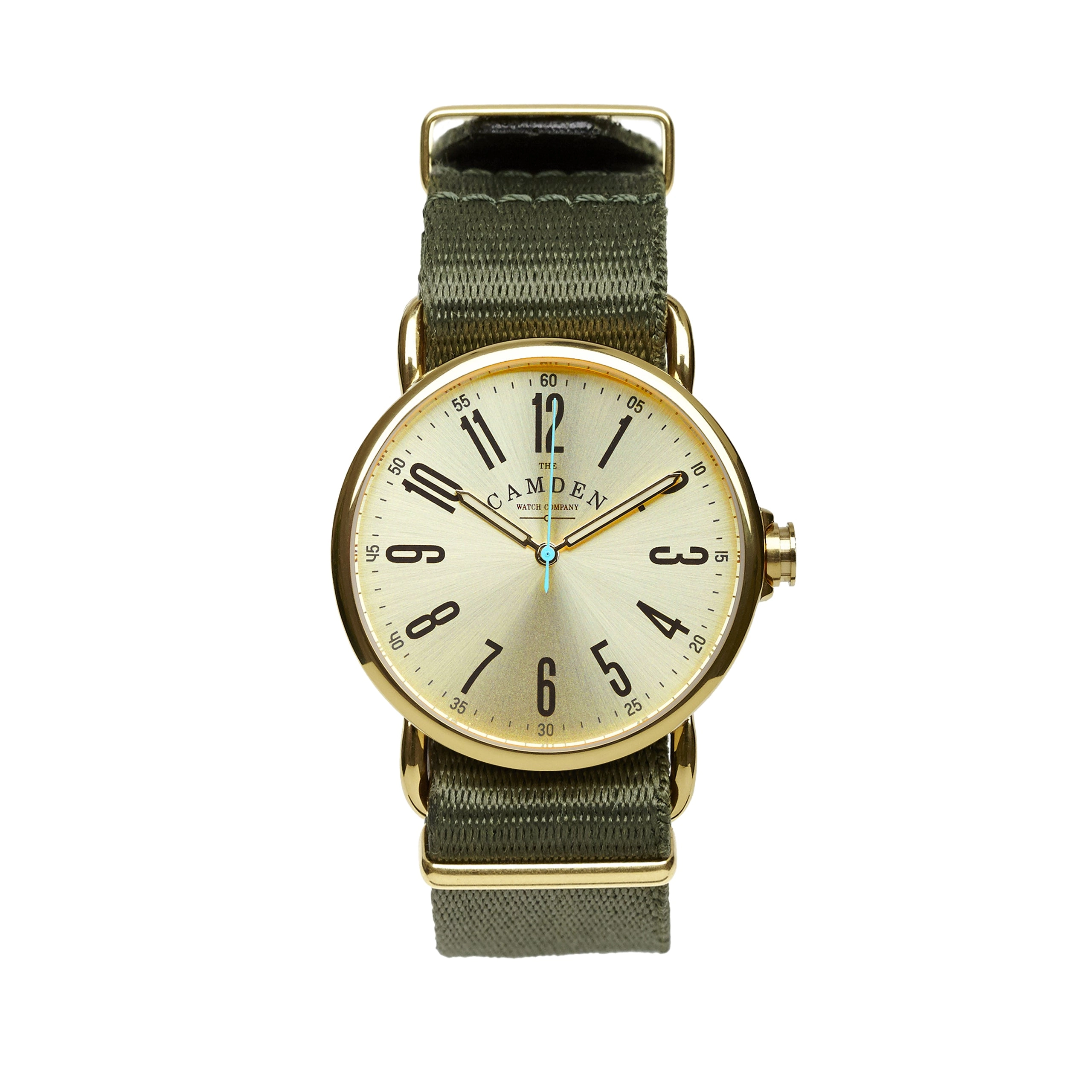 SMALL No.88 Gold and Green Nato