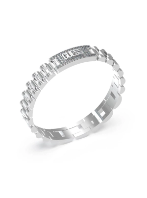 Steel Logo Empire Chain Bracelet