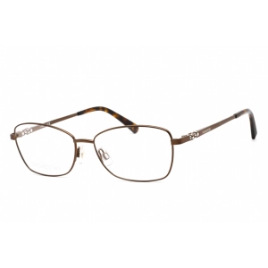 Swarovski Women's Eyeglasses - Butterfly Matte Dark Brown Metal Frame | SK5337 049
