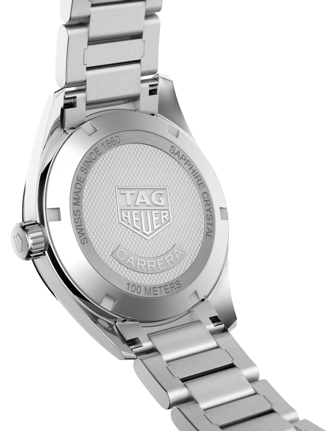 TAG Heuer Carrera Stainless Steel Mother-Of-Pearl Dial Date Quartz Womens Watch WBK1311.BA0652