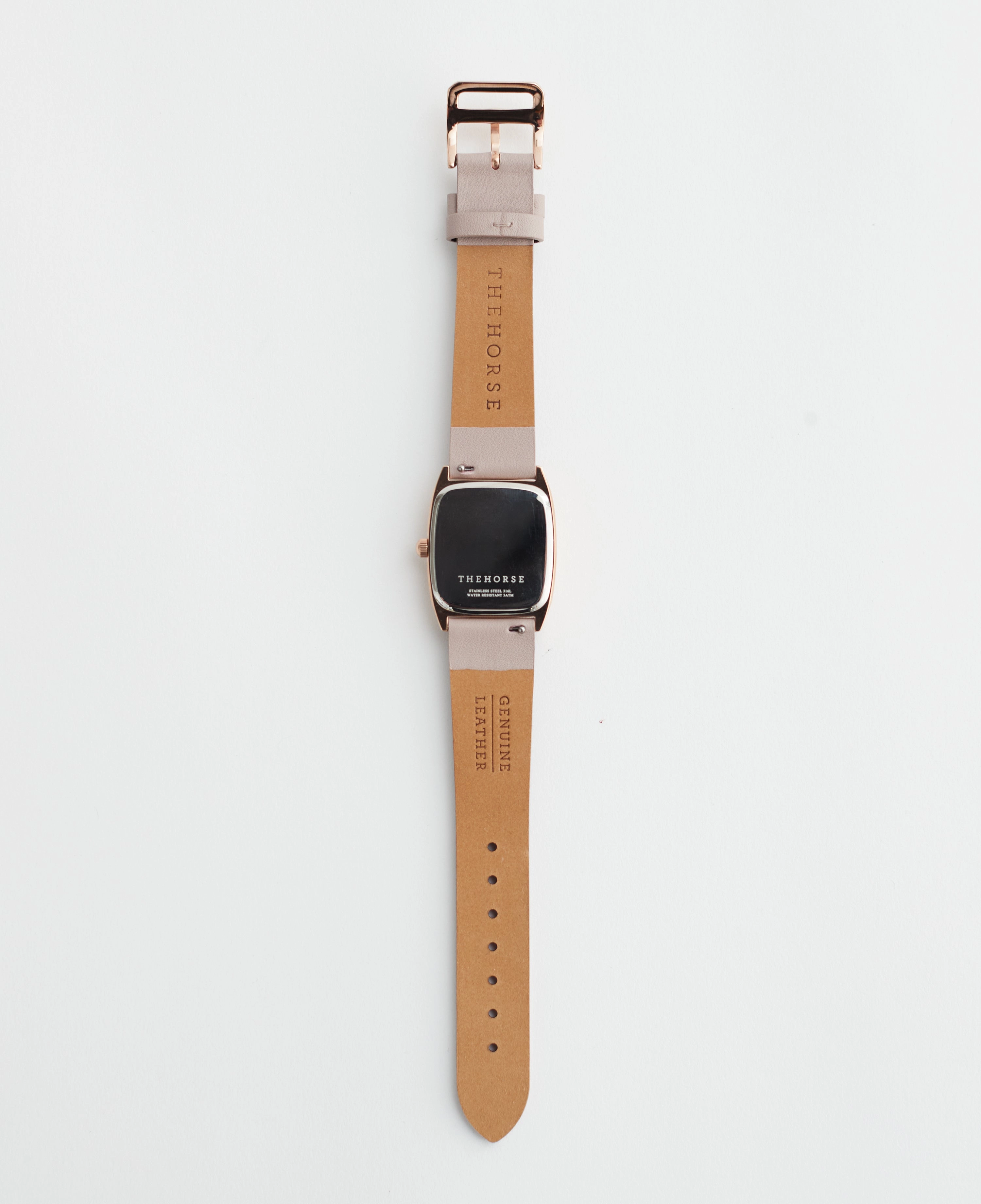 The Dress Watch: Rose Gold / White Dial / Blush Leather