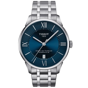 Tissot Chemin Des Tourelles Powermatic 80 Blue Dial 42mm Automatic Gents Watch T0994071104800